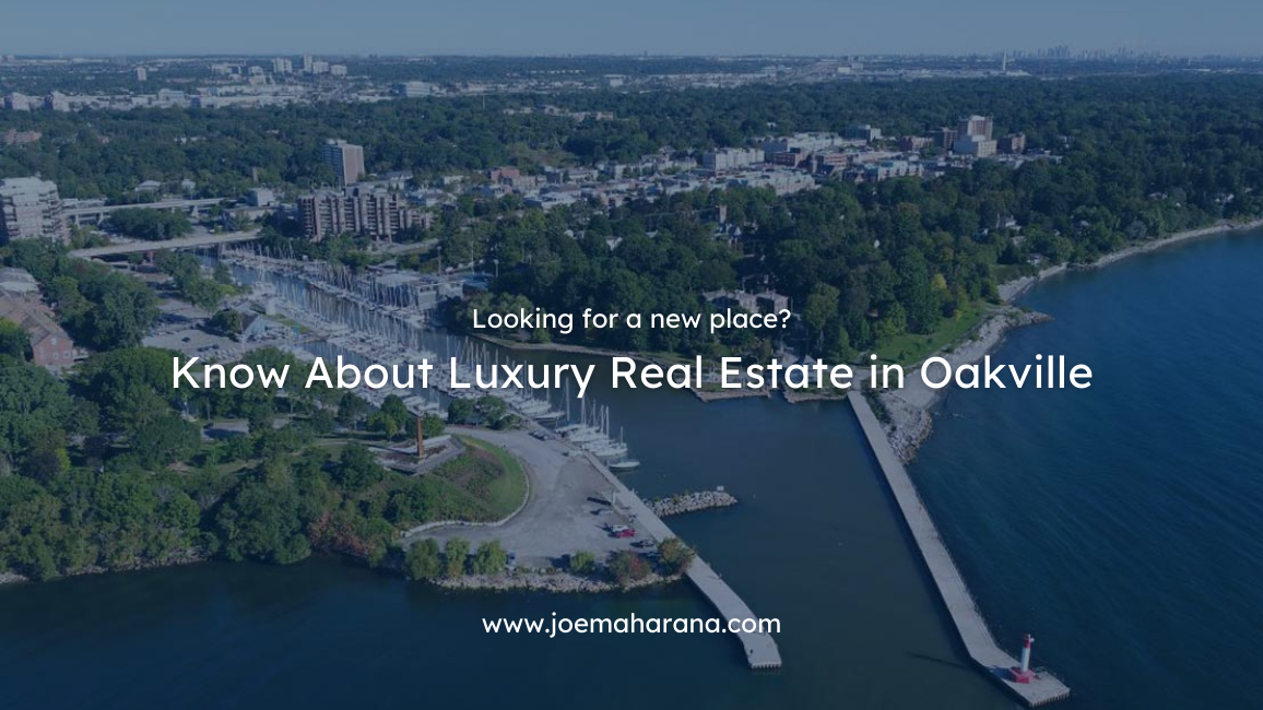 Luxury real estate in Oakville